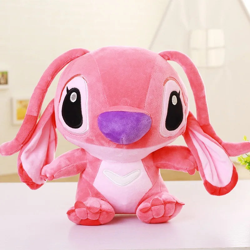 Pluszowa Maskotka Stitch & Angel – 35/45/55/65 cm | Disney Kawaii Poduszka Prezent Dekoracja