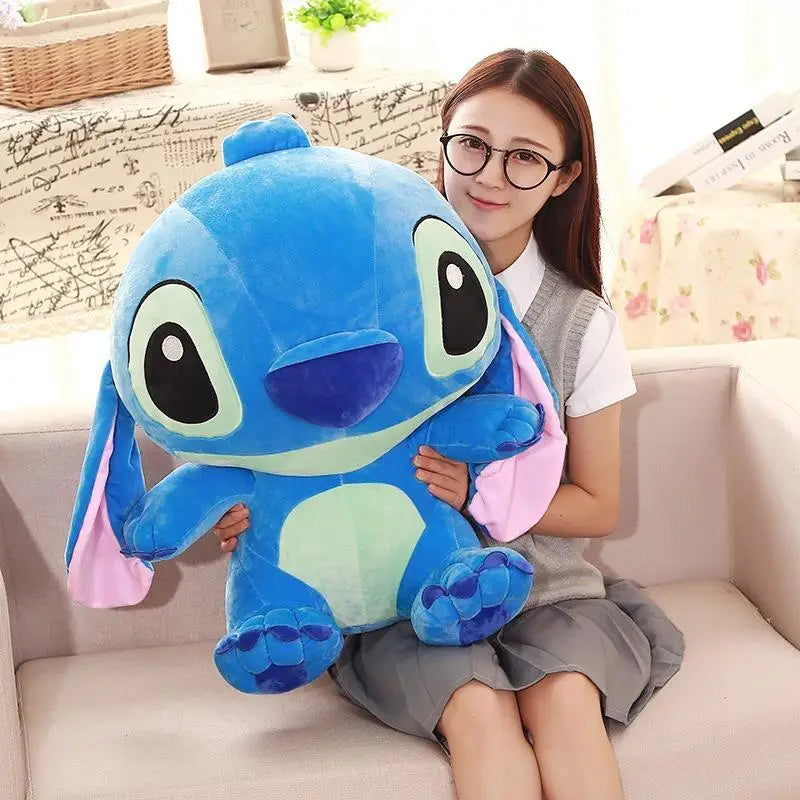 Pluszowa Maskotka Stitch & Angel – 35/45/55/65 cm | Disney Kawaii Poduszka Prezent Dekoracja