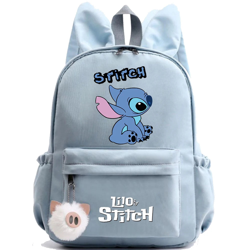 Uroczy Plecak Stitch – Disney Lilo & Stitch dla Dzieci, Młodzieży i Kobiet | Szkolny / Codzienny / Prezent
