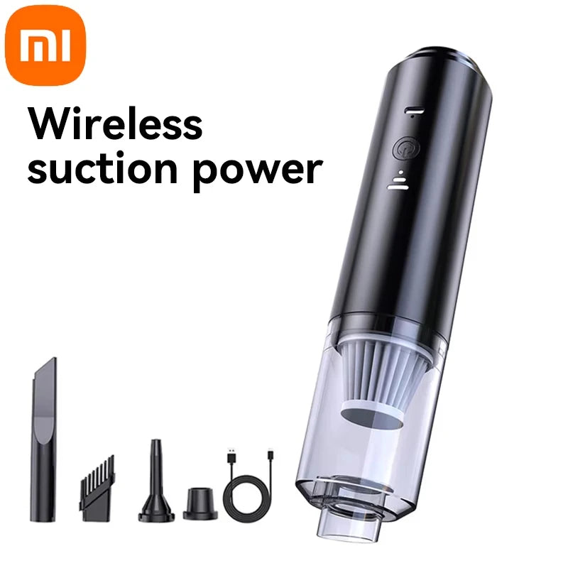 Xiaomi Przenośny Odkurzacz Bezprzewodowy – Mocne Ssanie do Domu i Samochodu (2025 Nowość)