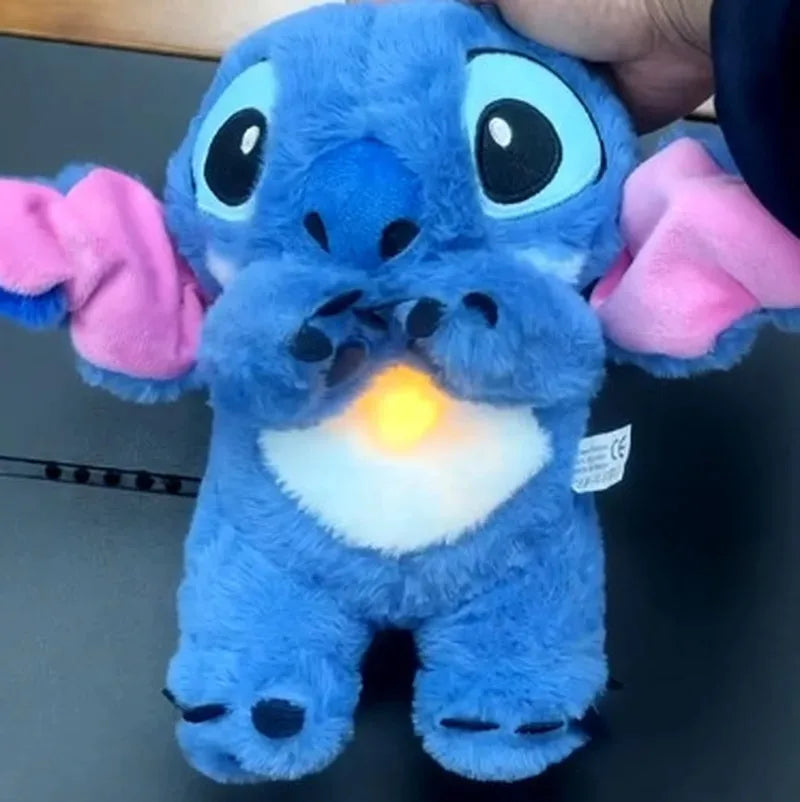 Maskotka Stitch – Pluszak z Dźwiękiem i Światłem, Idealny do Zasypiania