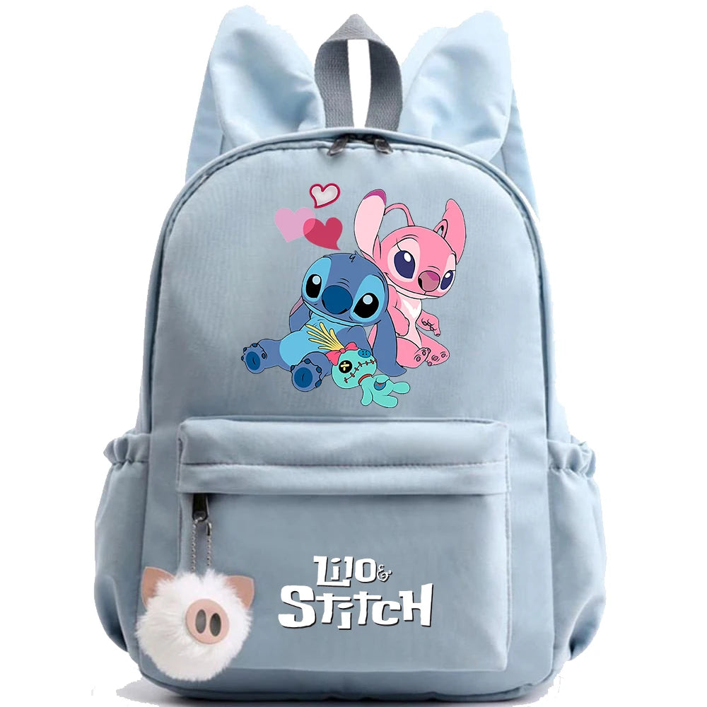 Uroczy Plecak Stitch – Disney Lilo & Stitch dla Dzieci, Młodzieży i Kobiet | Szkolny / Codzienny / Prezent