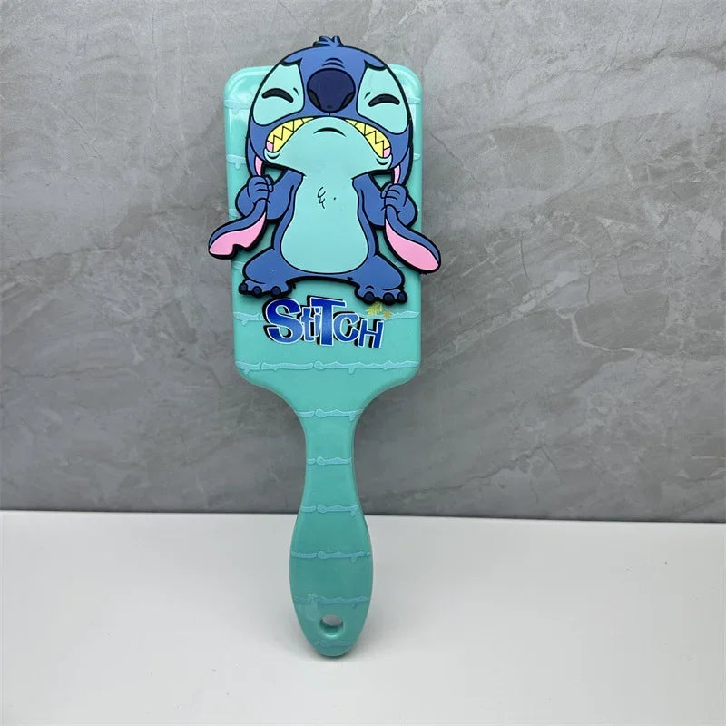 Miniso Lilo & Stitch – Grzebień z Poduszką Powietrzną i Masażem, Seria Animacji, Dla Dzieci i Studentek