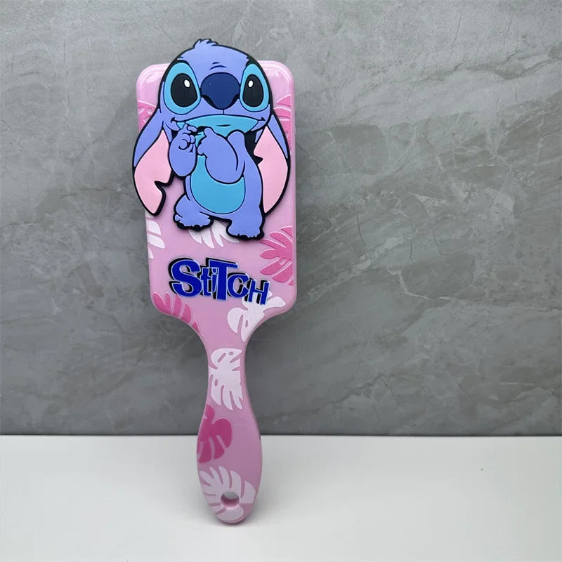 Miniso Lilo & Stitch – Grzebień z Poduszką Powietrzną i Masażem, Seria Animacji, Dla Dzieci i Studentek