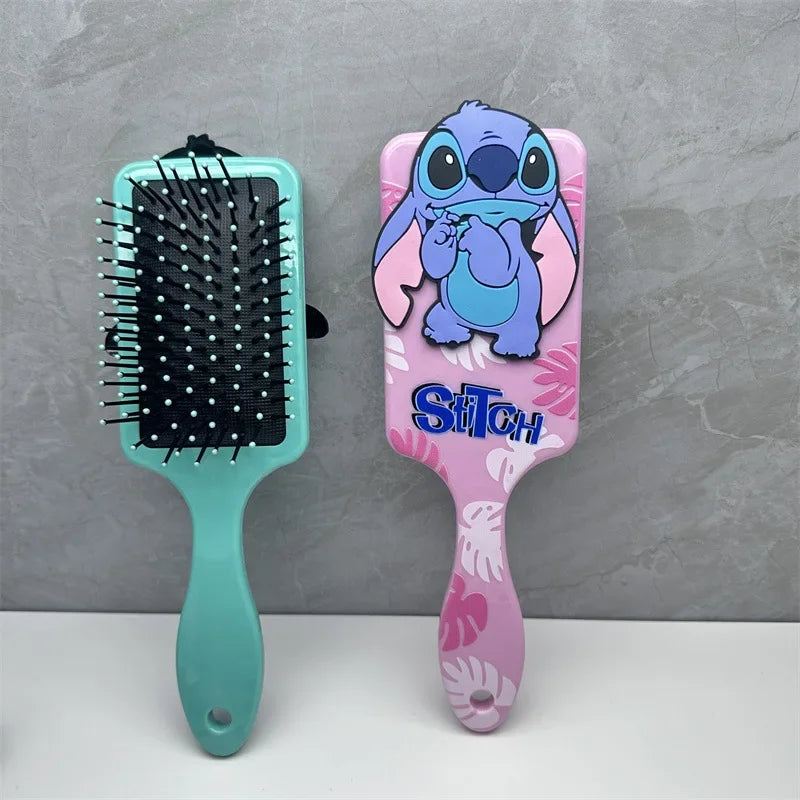 Miniso Lilo & Stitch – Grzebień z Poduszką Powietrzną i Masażem, Seria Animacji, Dla Dzieci i Studentek