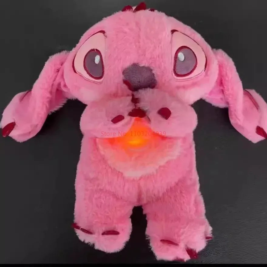 Maskotka Stitch – Pluszak z Dźwiękiem i Światłem, Idealny do Zasypiania