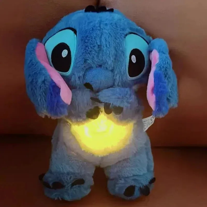 Maskotka Stitch – Pluszak z Dźwiękiem i Światłem, Idealny do Zasypiania