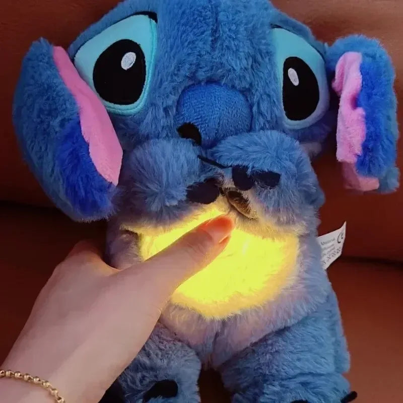 Maskotka Stitch – Pluszak z Dźwiękiem i Światłem, Idealny do Zasypiania