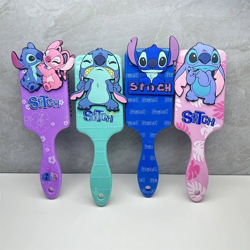 Miniso Lilo & Stitch – Grzebień z Poduszką Powietrzną i Masażem, Seria Animacji, Dla Dzieci i Studentek