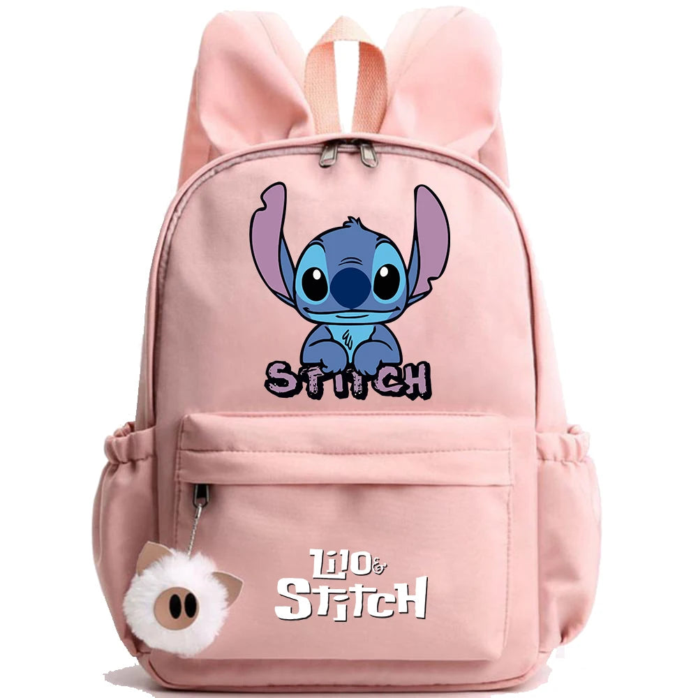 Uroczy Plecak Stitch – Disney Lilo & Stitch dla Dzieci, Młodzieży i Kobiet | Szkolny / Codzienny / Prezent