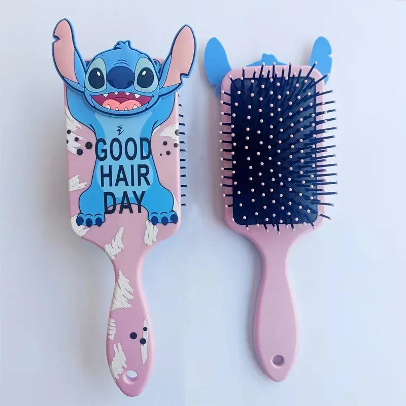 Miniso Lilo & Stitch – Grzebień z Poduszką Powietrzną i Masażem, Seria Animacji, Dla Dzieci i Studentek
