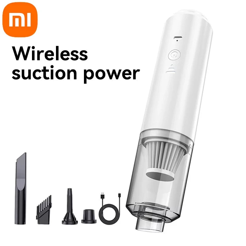 Xiaomi Przenośny Odkurzacz Bezprzewodowy – Mocne Ssanie do Domu i Samochodu (2025 Nowość)