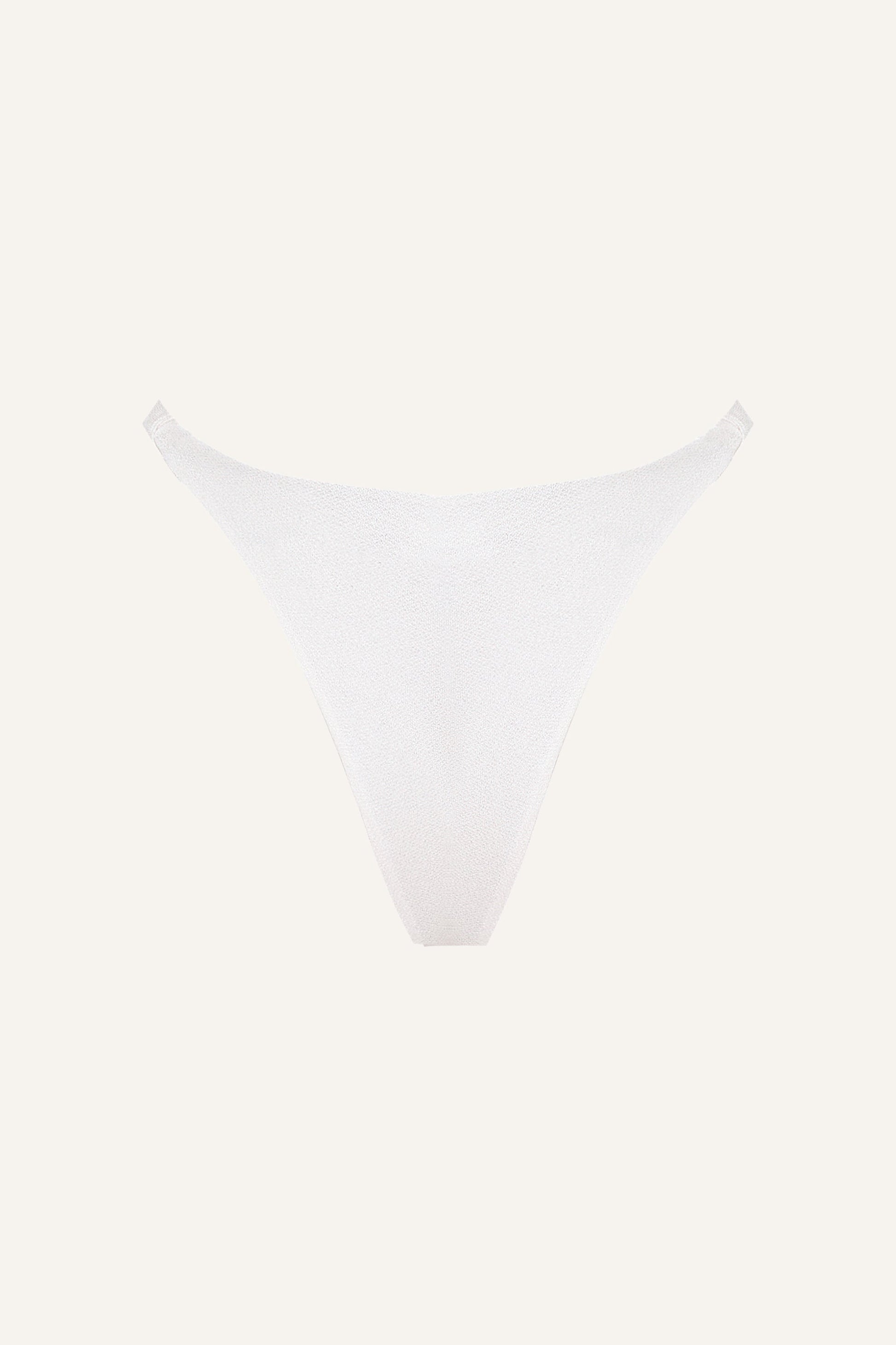 Silk Brazilian Briefs – White-2