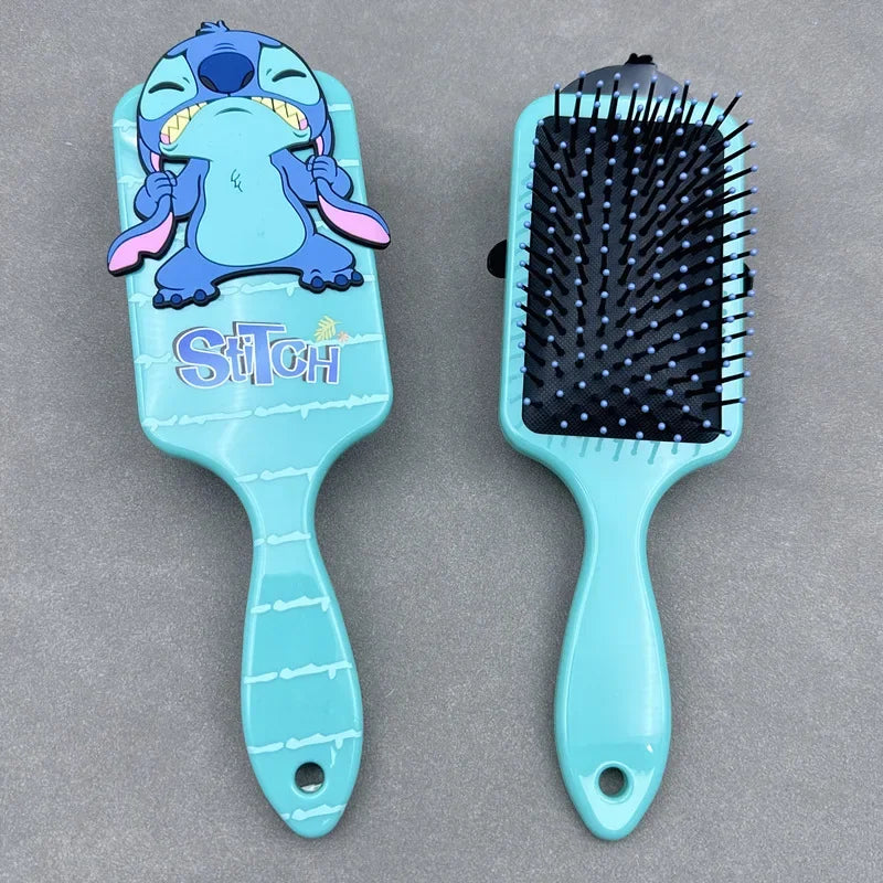Miniso Lilo & Stitch – Grzebień z Poduszką Powietrzną i Masażem, Seria Animacji, Dla Dzieci i Studentek