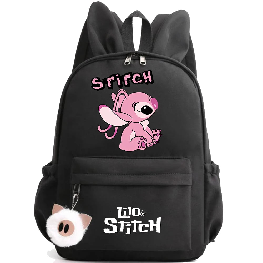 Uroczy Plecak Stitch – Disney Lilo & Stitch dla Dzieci, Młodzieży i Kobiet | Szkolny / Codzienny / Prezent