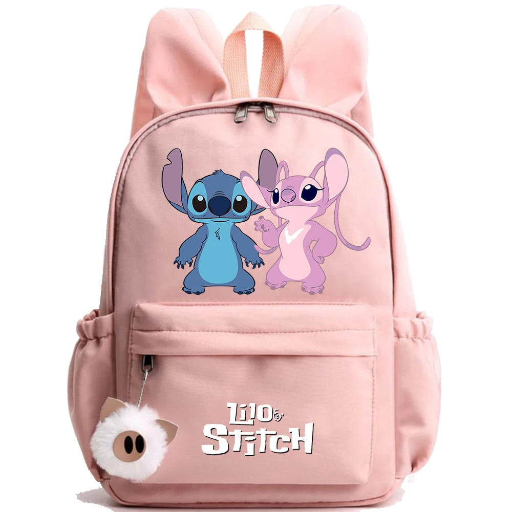 Uroczy Plecak Stitch – Disney Lilo & Stitch dla Dzieci, Młodzieży i Kobiet | Szkolny / Codzienny / Prezent