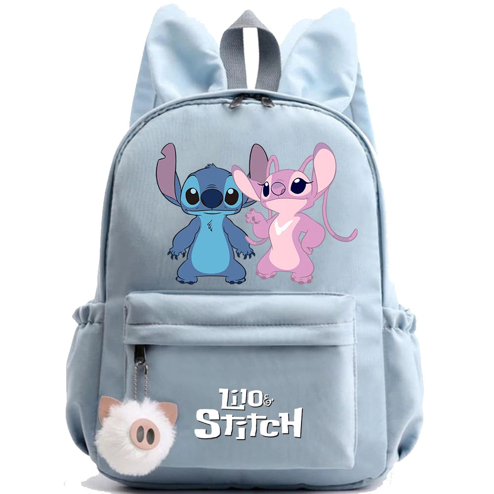 Uroczy Plecak Stitch – Disney Lilo & Stitch dla Dzieci, Młodzieży i Kobiet | Szkolny / Codzienny / Prezent