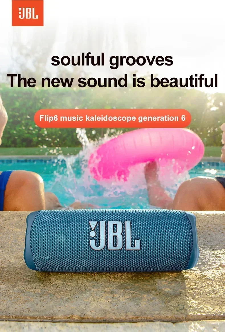 JBL FLIP6 – Wodoodporny Głośnik Bluetooth z Bass Boost i Tweeterem