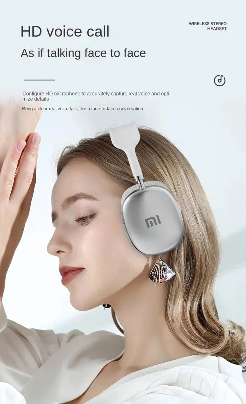 Xiaomi P9 Pro Max – Bezprzewodowe Słuchawki z Mikrofonem | iOS & Android
