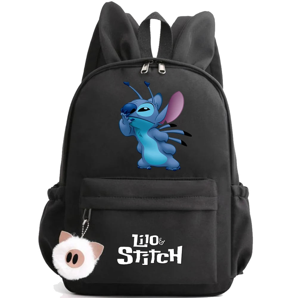 Uroczy Plecak Stitch – Disney Lilo & Stitch dla Dzieci, Młodzieży i Kobiet | Szkolny / Codzienny / Prezent