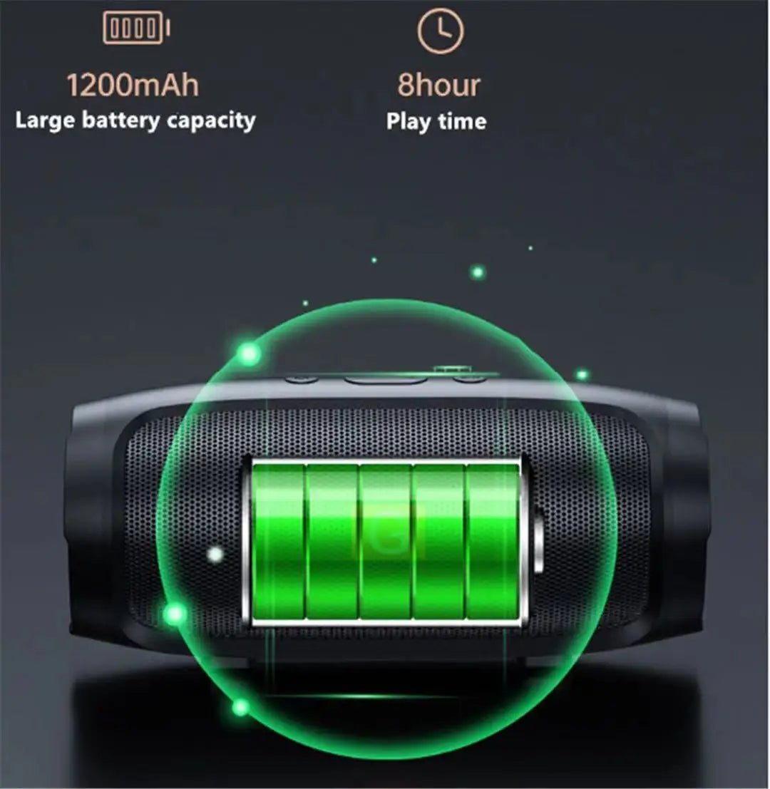 Xiaomi Przenośny Głośnik Bluetooth – Wodoodporny, Bezprzewodowy, Hi-Fi Dźwięk 360° (2025 Nowość)