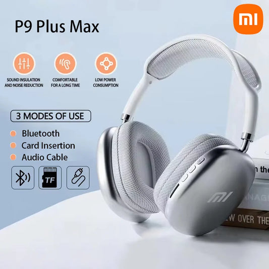 Xiaomi P9 Pro Max – Bezprzewodowe Słuchawki z Mikrofonem | iOS & Android
