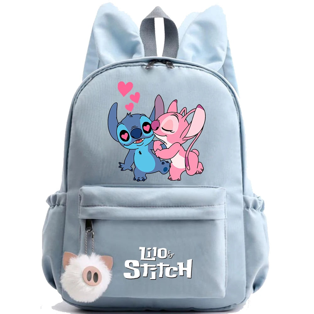 Uroczy Plecak Stitch – Disney Lilo & Stitch dla Dzieci, Młodzieży i Kobiet | Szkolny / Codzienny / Prezent