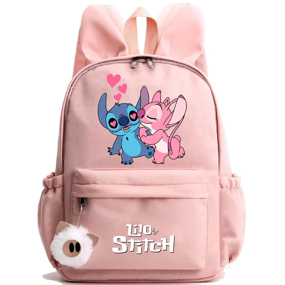 Uroczy Plecak Stitch – Disney Lilo & Stitch dla Dzieci, Młodzieży i Kobiet | Szkolny / Codzienny / Prezent
