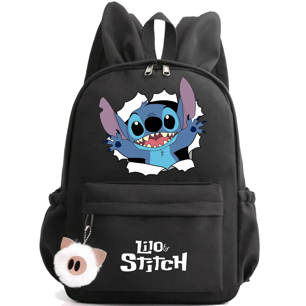 Uroczy Plecak Stitch – Disney Lilo & Stitch dla Dzieci, Młodzieży i Kobiet | Szkolny / Codzienny / Prezent