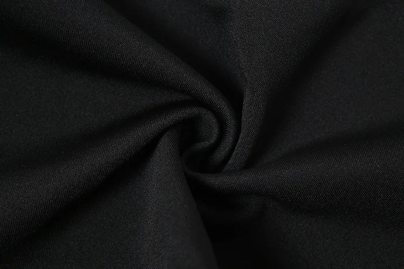 Jesienna Modna Koszulka Damska z Odpinanymi Rękawami – Slim Fit, Halter, Streetwear