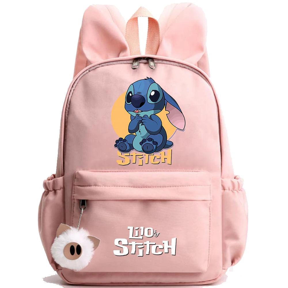 Uroczy Plecak Stitch – Disney Lilo & Stitch dla Dzieci, Młodzieży i Kobiet | Szkolny / Codzienny / Prezent