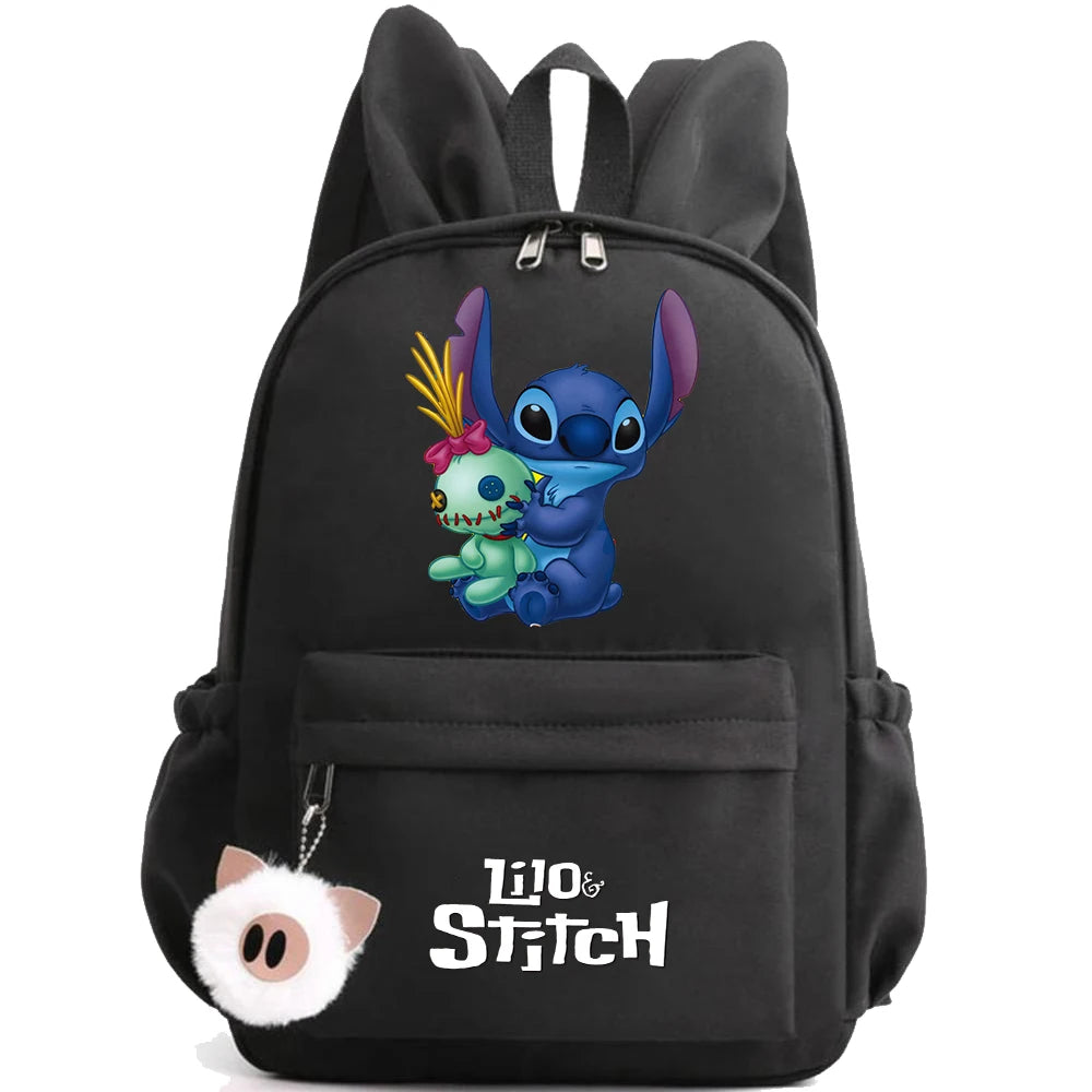Uroczy Plecak Stitch – Disney Lilo & Stitch dla Dzieci, Młodzieży i Kobiet | Szkolny / Codzienny / Prezent