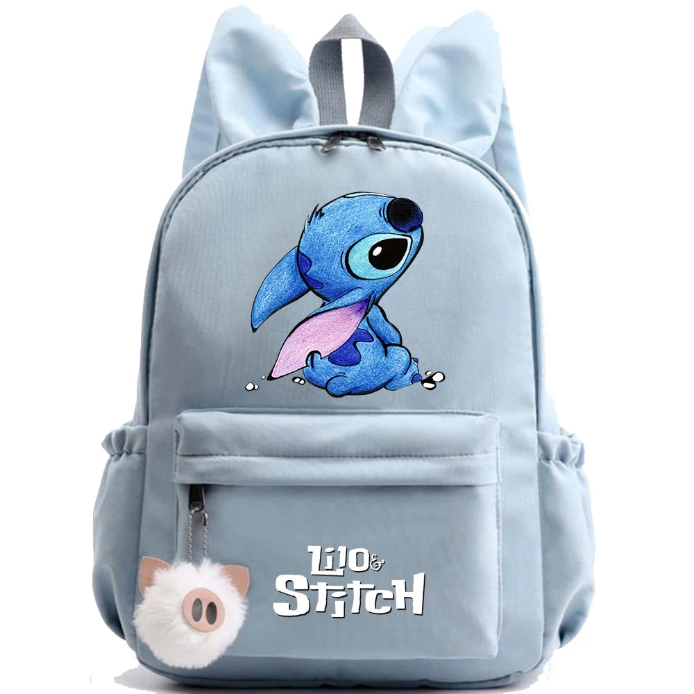 Uroczy Plecak Stitch – Disney Lilo & Stitch dla Dzieci, Młodzieży i Kobiet | Szkolny / Codzienny / Prezent