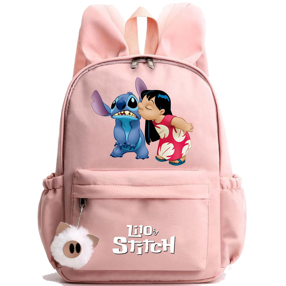 Uroczy Plecak Stitch – Disney Lilo & Stitch dla Dzieci, Młodzieży i Kobiet | Szkolny / Codzienny / Prezent