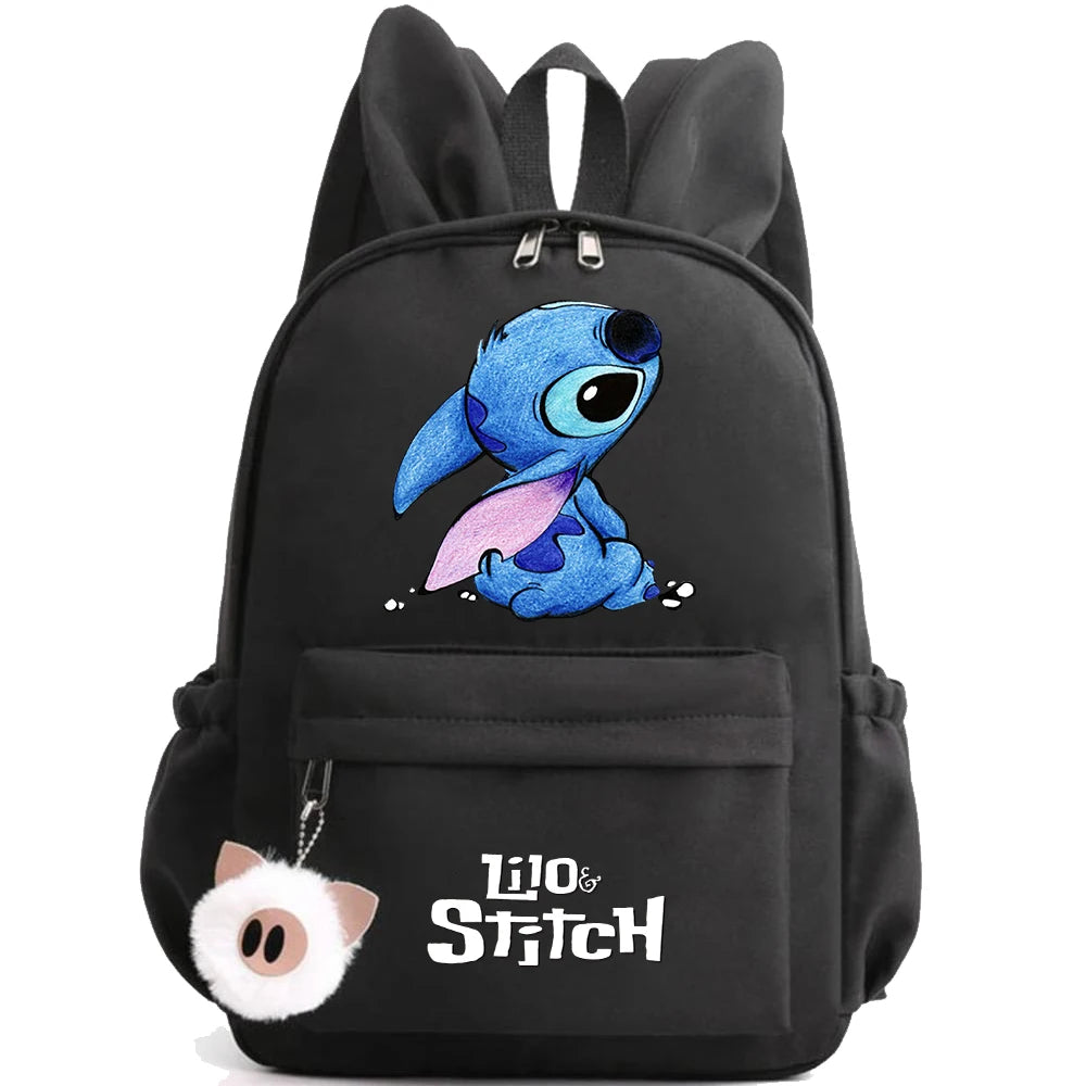 Uroczy Plecak Stitch – Disney Lilo & Stitch dla Dzieci, Młodzieży i Kobiet | Szkolny / Codzienny / Prezent