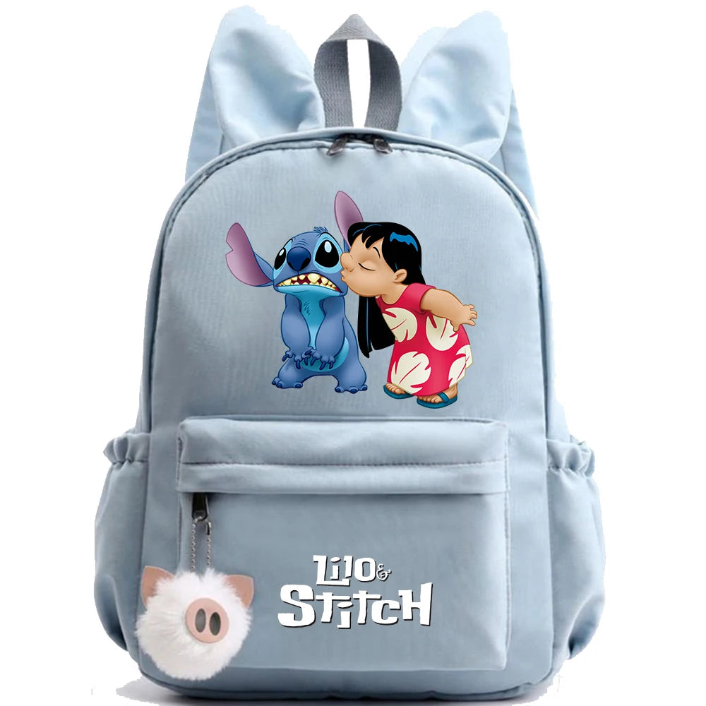 Uroczy Plecak Stitch – Disney Lilo & Stitch dla Dzieci, Młodzieży i Kobiet | Szkolny / Codzienny / Prezent