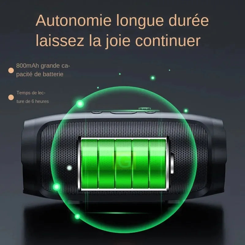 Xiaomi Przenośny Głośnik Bluetooth – Wodoodporny, Bezprzewodowy, Hi-Fi Dźwięk 360° (2025 Nowość)