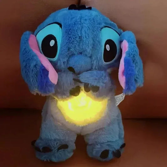 Maskotka Stitch – Pluszak z Dźwiękiem i Światłem, Idealny do Zasypiania