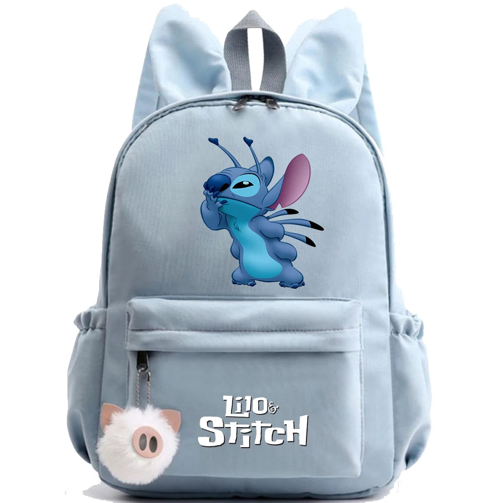 Uroczy Plecak Stitch – Disney Lilo & Stitch dla Dzieci, Młodzieży i Kobiet | Szkolny / Codzienny / Prezent