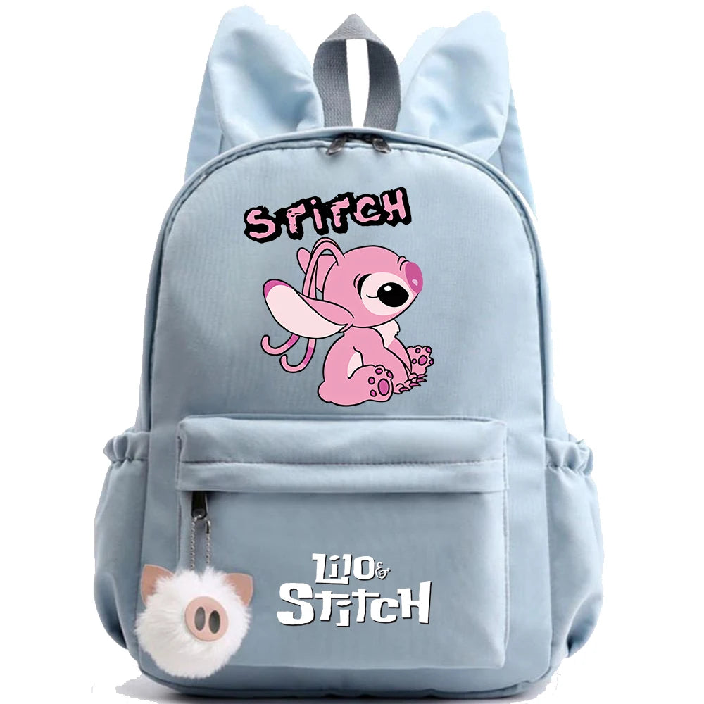 Uroczy Plecak Stitch – Disney Lilo & Stitch dla Dzieci, Młodzieży i Kobiet | Szkolny / Codzienny / Prezent