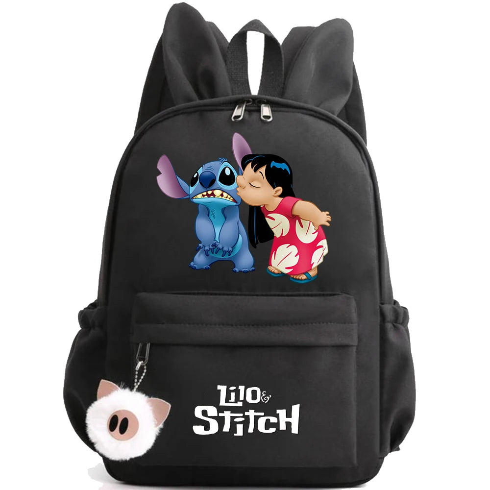 Uroczy Plecak Stitch – Disney Lilo & Stitch dla Dzieci, Młodzieży i Kobiet | Szkolny / Codzienny / Prezent