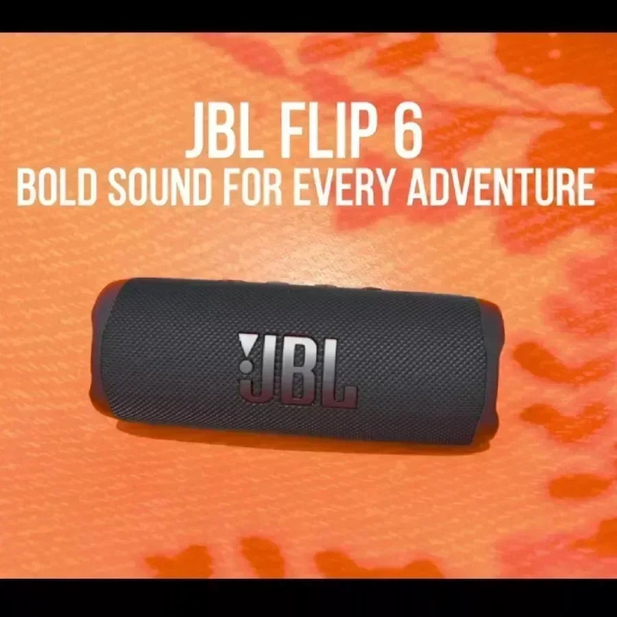 JBL FLIP6 – Wodoodporny Głośnik Bluetooth z Bass Boost i Tweeterem