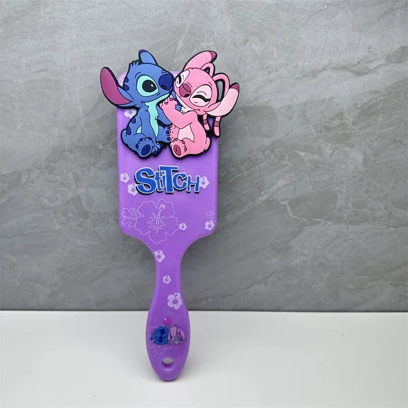 Miniso Lilo & Stitch – Grzebień z Poduszką Powietrzną i Masażem, Seria Animacji, Dla Dzieci i Studentek