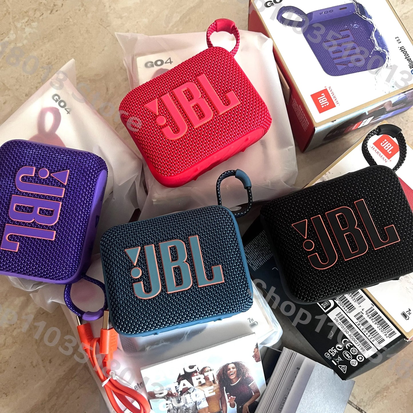 JBL GO 4 – Bezprzewodowy Głośnik Bluetooth, Przenośny, Wodoodporny, Idealny na Sport i Outdoor