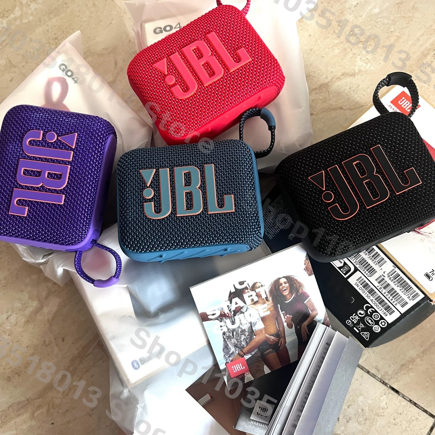 JBL GO 4 – Bezprzewodowy Głośnik Bluetooth, Przenośny, Wodoodporny, Idealny na Sport i Outdoor