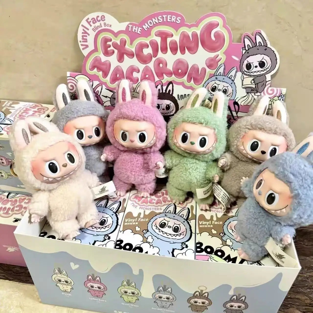 Labubu Blind Box – Kolekcjonerska Figurka z Serii The Monsters (Niespodzianka)