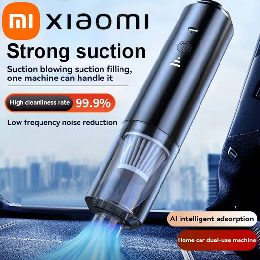 Xiaomi Przenośny Odkurzacz Bezprzewodowy – Mocne Ssanie do Domu i Samochodu (2025 Nowość)