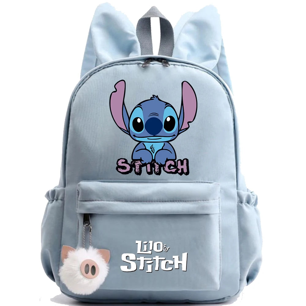 Uroczy Plecak Stitch – Disney Lilo & Stitch dla Dzieci, Młodzieży i Kobiet | Szkolny / Codzienny / Prezent