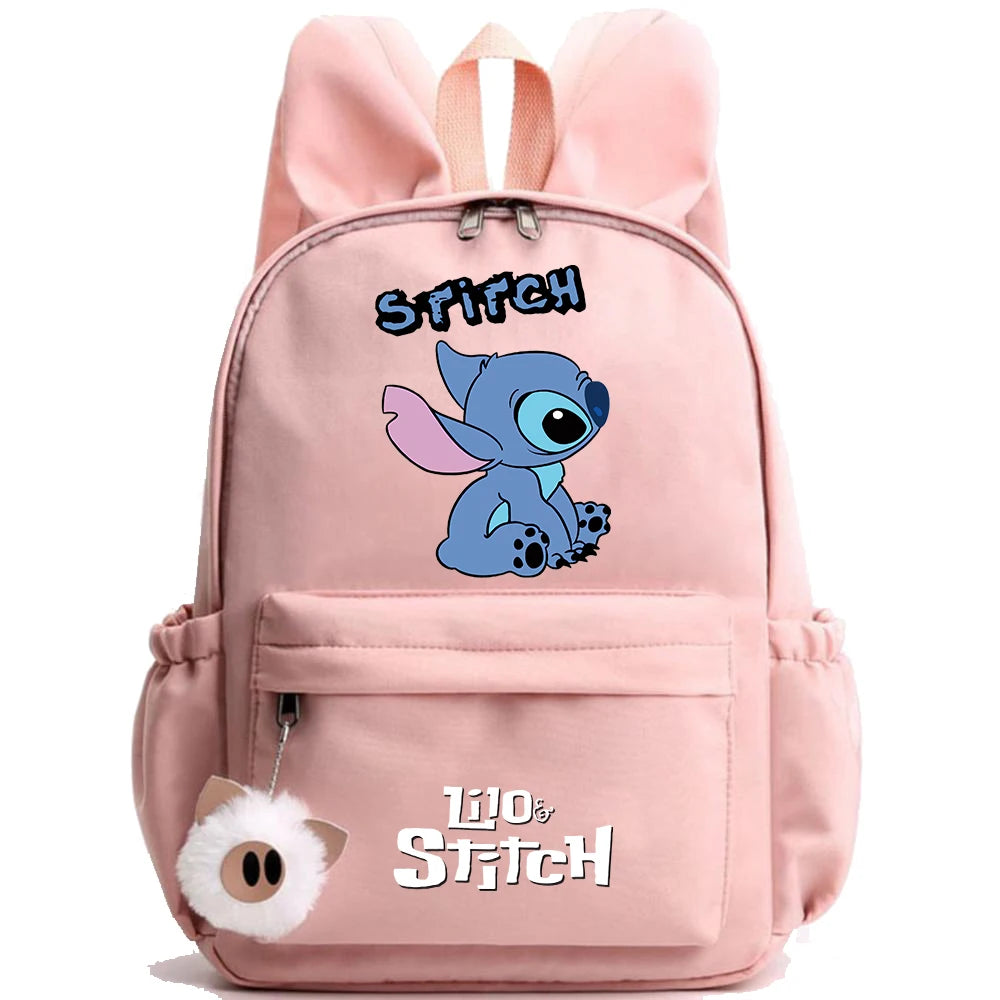 Uroczy Plecak Stitch – Disney Lilo & Stitch dla Dzieci, Młodzieży i Kobiet | Szkolny / Codzienny / Prezent
