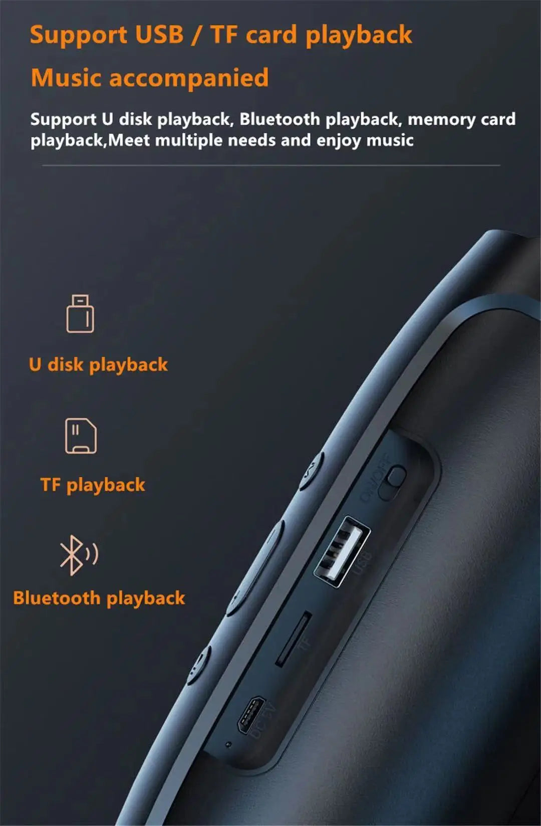 Xiaomi Przenośny Głośnik Bluetooth – Wodoodporny, Bezprzewodowy, Hi-Fi Dźwięk 360° (2025 Nowość)